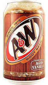 A&W Root Beer, 12oz Cans, 24/Case